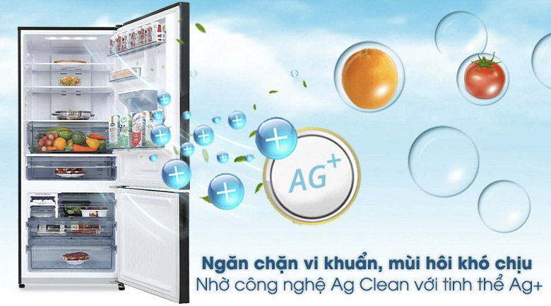 Ag clean với tinh thể bạc ngăn chặn mùi hôi và vi khuẩn hiệu quả