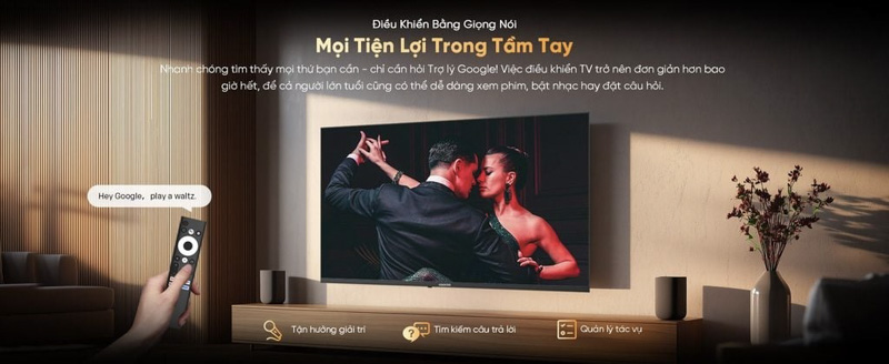 Hệ điều hành Google phổ biến hỗ trợ tìm kiếm giọng nói