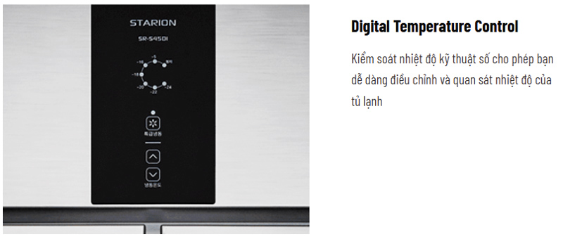 Kiểm soát nhiệt độ chính xác hơn nhờ bẳng điều khiển bên ngoài