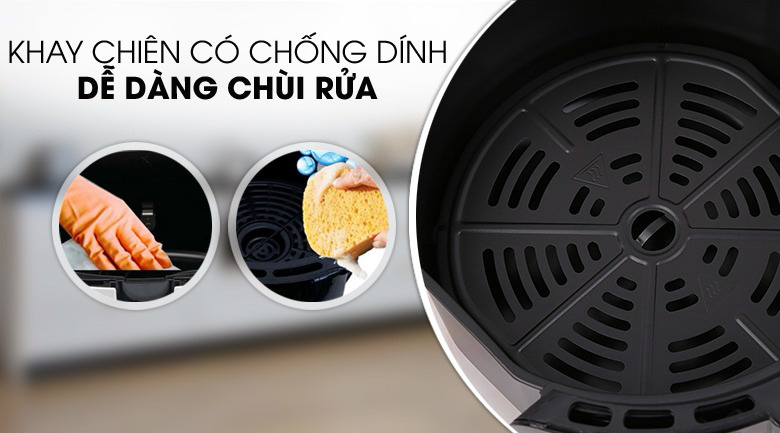 Thiết kế đa dụng rất dễ dàng vệ sinh