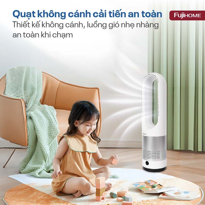 Thiết kế quạt hiện đại với nhiều không gian nội thất