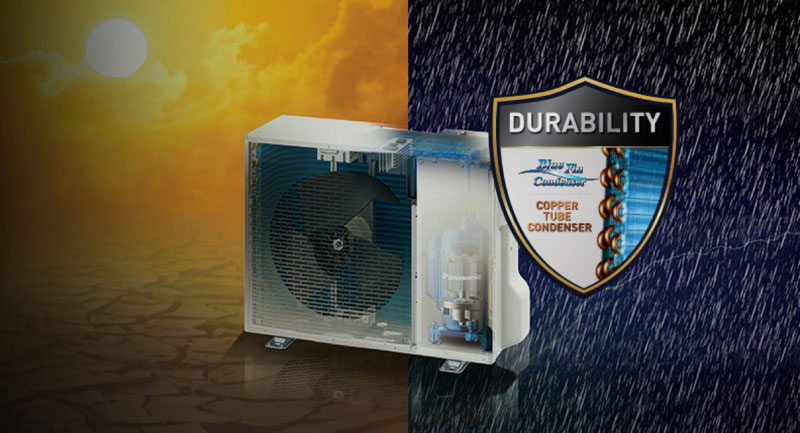 Máy lạnh Panasonic CU/CS-N12ZKH-8 chống chọi thời tiết với độ bền cao