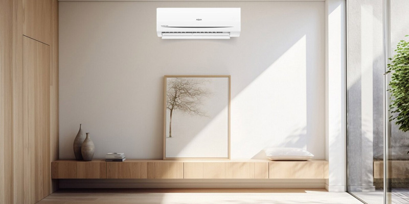 Thiết kế máy lạnh Aqua AQA-RV10QC2 phù hợp mọi không gian