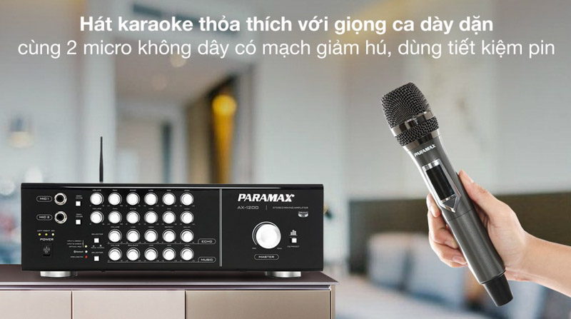 Thể hiện giọng ca dày dặn hơn với cặp micro chất lượng
