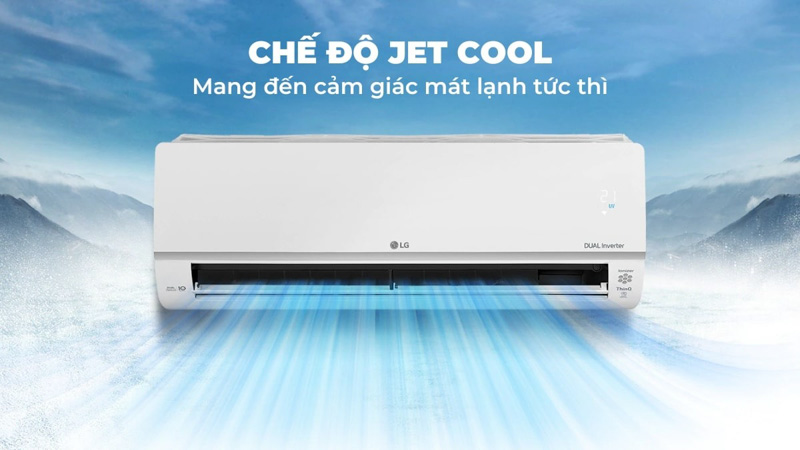 Jet Cool làm lạnh nhanh chóng