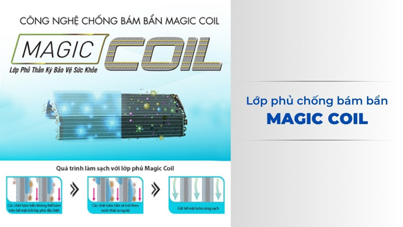 Magic coil chống bám bẩn thông minh