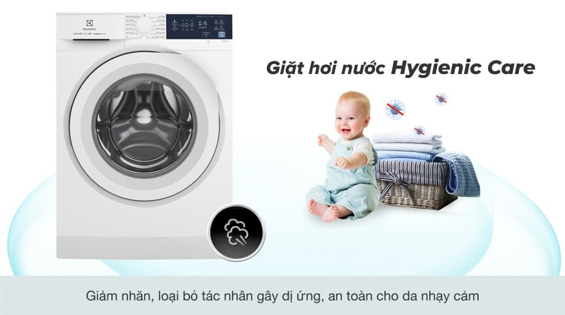 Giặt hơi nước Hygienic Care giúp bảo vệ sợi vải tốt hơn