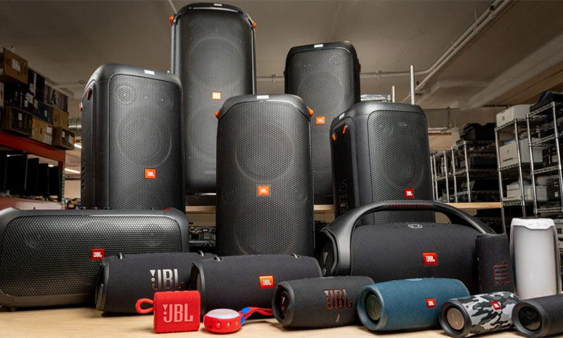 Loa JBL với mẫu mã hiện đại