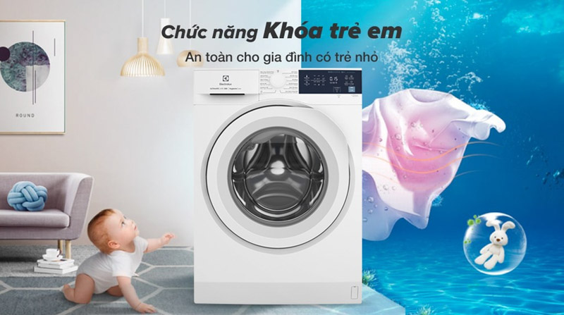 Electrolux trang bị nhiều tiện ích