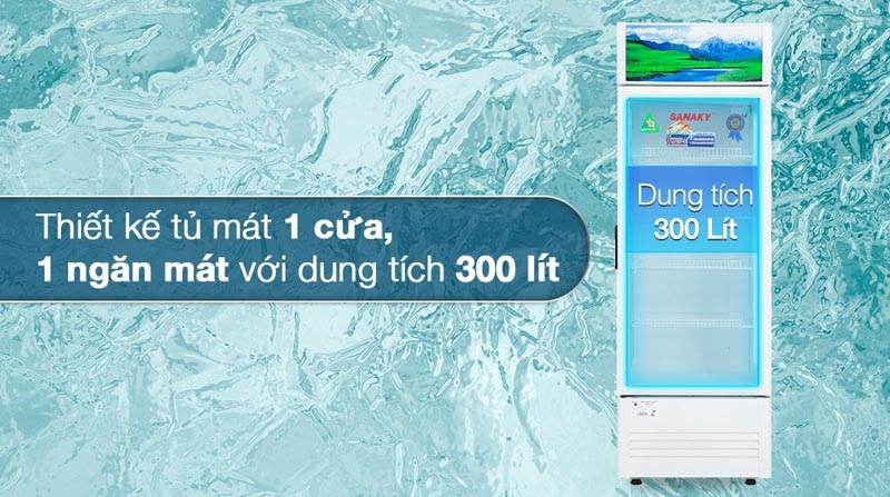 Thiết kế Tủ Mát Sanaky VH-3089K