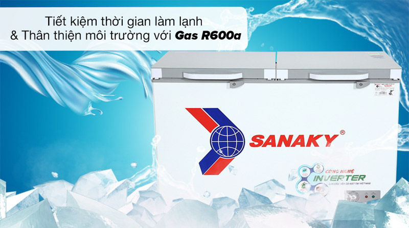 Gas R600A tiết kiệm và thân thiện môi trường