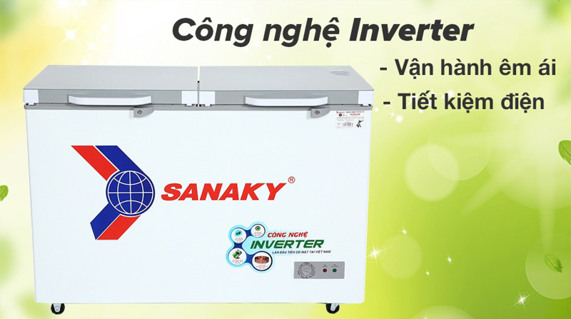 Tủ đông Sanaky VH-3699A4K inverter vận hành êm ái