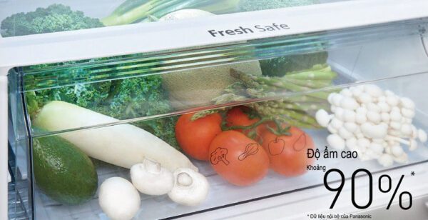 Ngăn Fresh safe giúp rau củ tươi lâu hơn