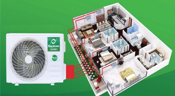Máy lạnh Multi cho phép kết nối 2-5 dàn lạnh