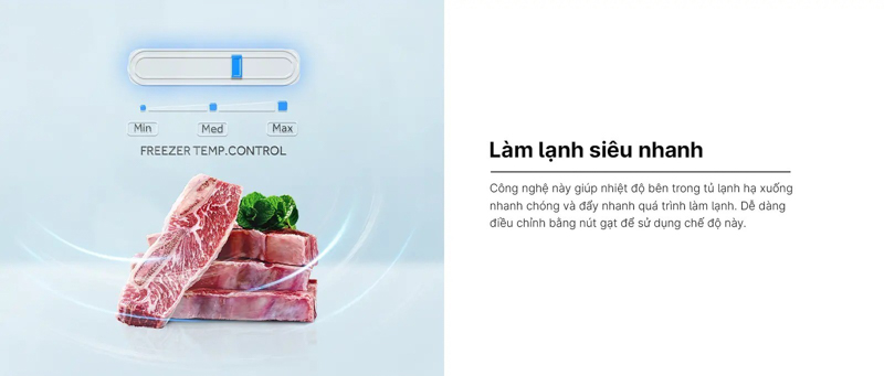 Công nghệ làm lạnh tiến tiến đến từ nhà Aqua