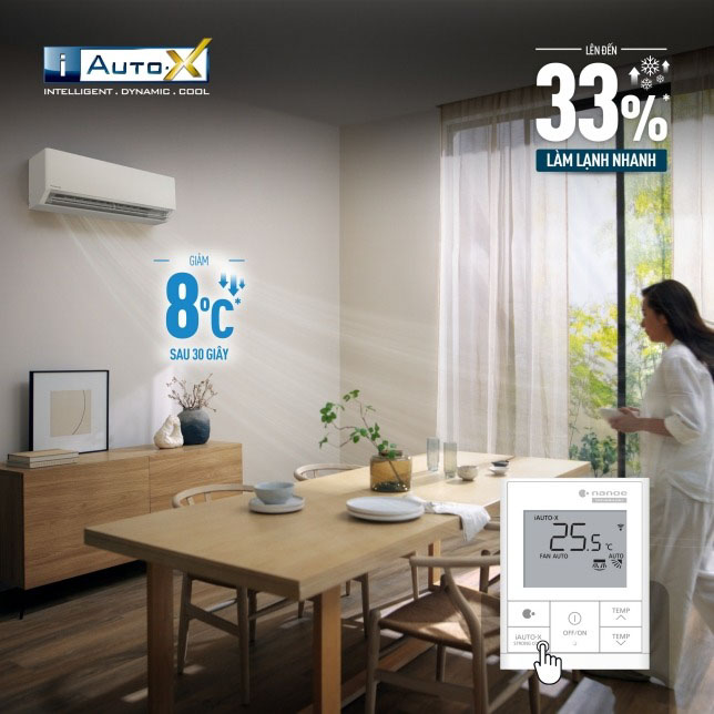 Công nghệ iAuto-X làm mát nhanh hơn 33% nhờ tăng cường nhiệt