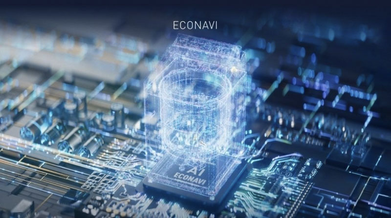 Cảm biến Econavi điều chỉnh nước và điện phù hợp mọi nhu cầu