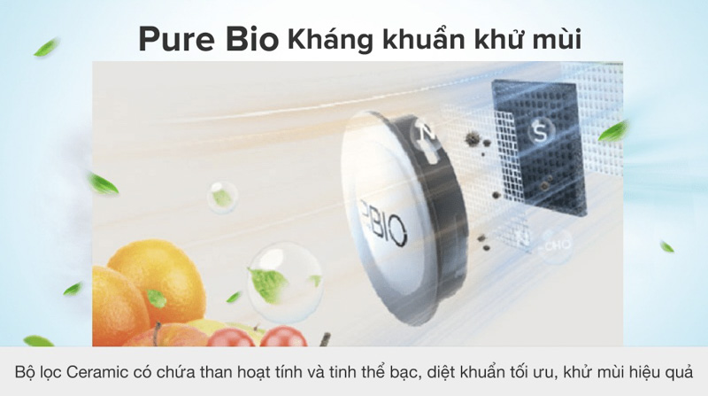 Kháng khuẩn khử mùi hiệu quả nhờ than hoạt tính