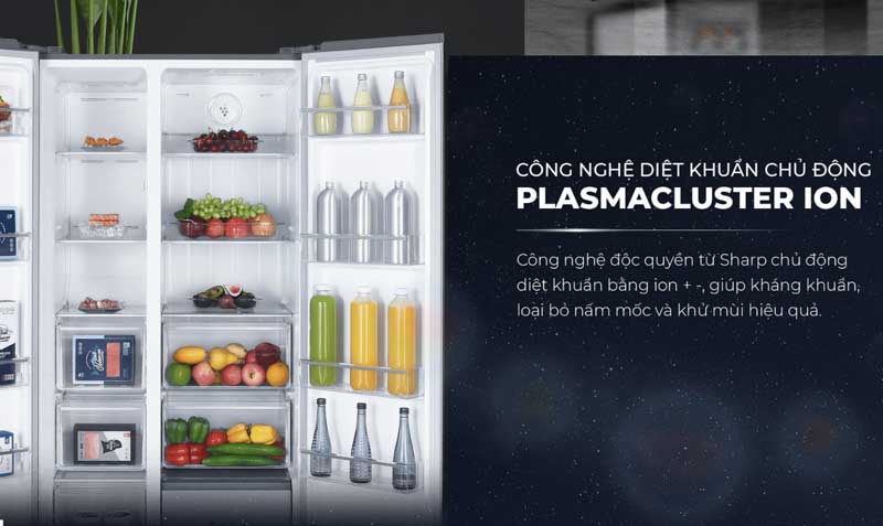 Công nghệ Plasmacluster ion diệt khuẩn chủ động từ Sharp