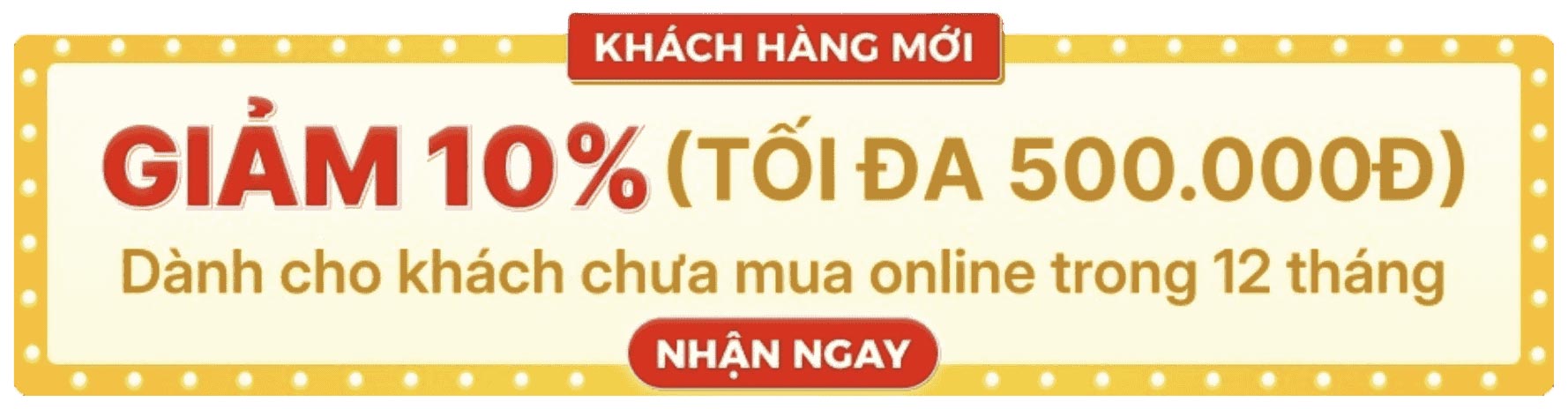 banner giảm giá 500k cho khách hàng online