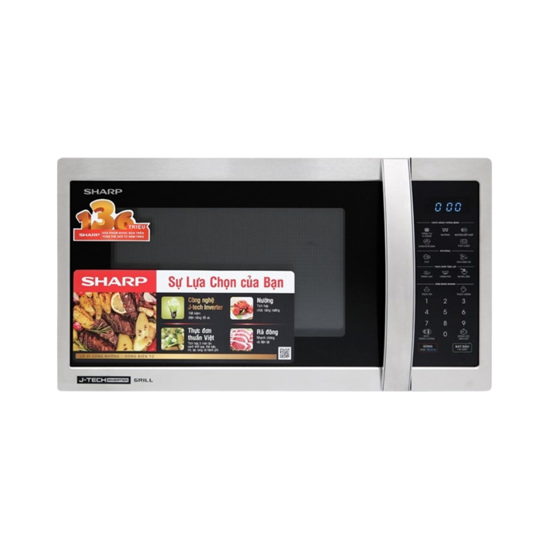 Lò Vi Sóng Sharp R-G52XVN-ST 25 Lít (Nướng)