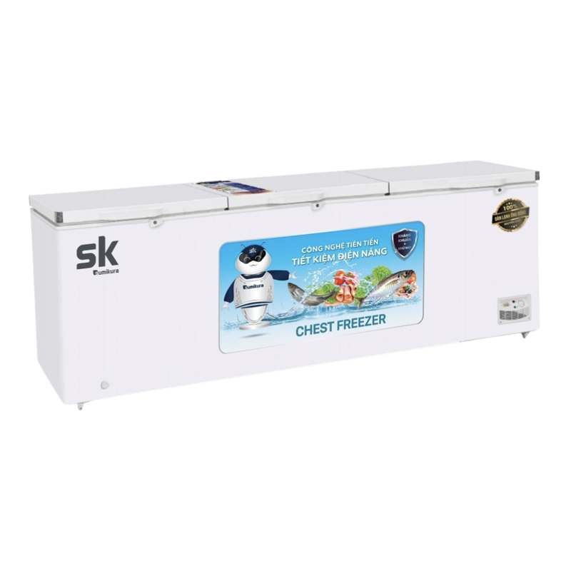 Tủ Đông Sumikura SKF-1350SI/JS Inverter 1350 Lít - 3 Cánh
