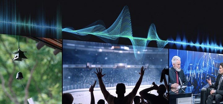 Tivi Samsung 65U8500 tối ưu âm thanh theo từng phân cảnh tương ứng