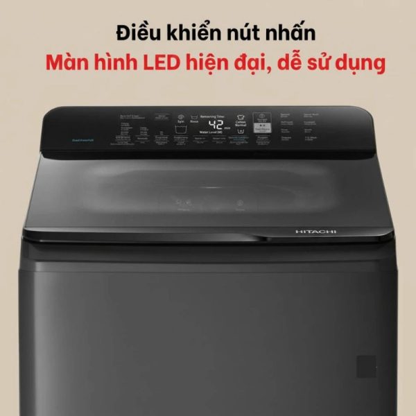 Máy Giặt Hitachi LTL 15MVW0T GG Inverter 15Kg