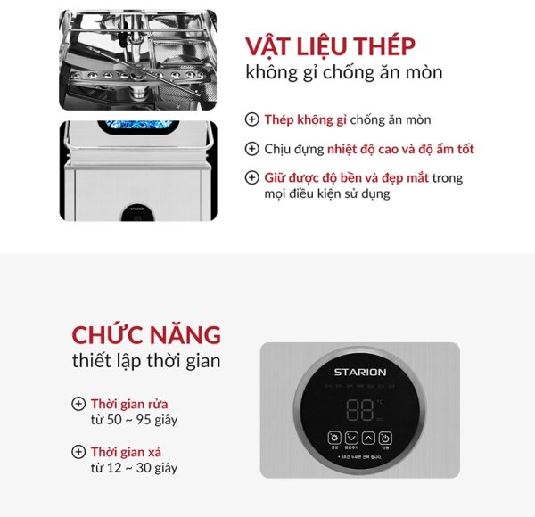 Máy Rửa Chén Công Nghiệp Starion SW-S65HA