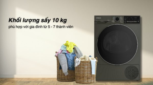 Máy Sấy Hitachi TD-100XFVEM Inverter 10Kg