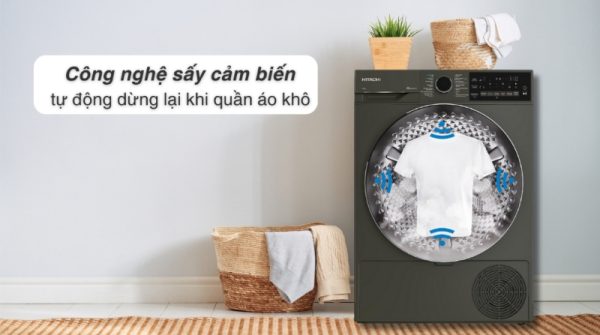 Máy Sấy Hitachi TD-100XFVEM Inverter 10Kg