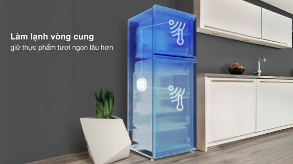 Tủ Lạnh Hitachi HRTN6379SGBKVN Inverter 344 Lít